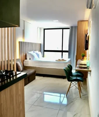 Excelente Flat em Intermares pronto para rentabilizar com Lazer e Elevador