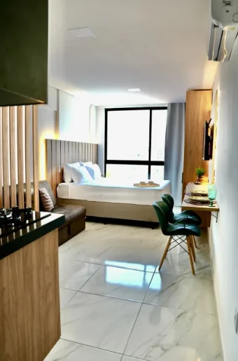 Excelente Flat em Intermares pronto para rentabilizar com Lazer e Elevador