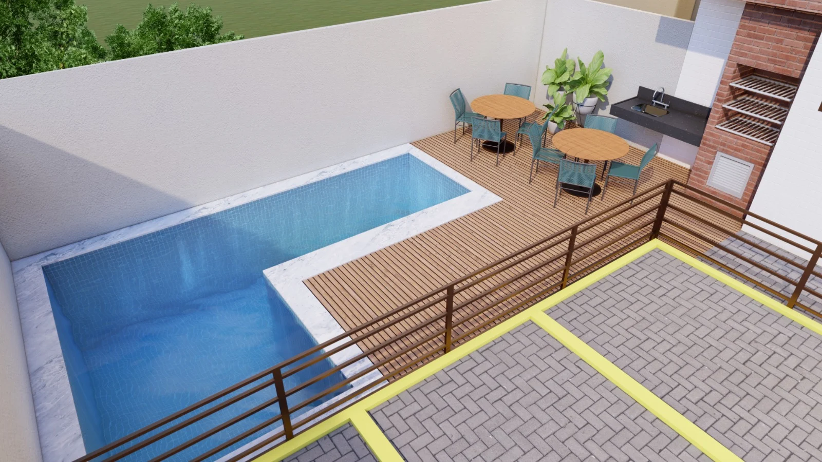 Apartamento no Colibris com 2 Quartos, Opção de Térreo e Cobertura com 3 Quartos. Piscina