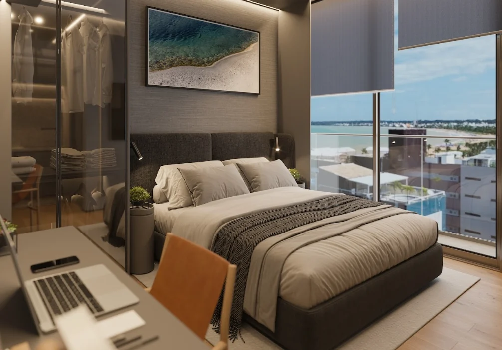 Lançamento de Flat em Tambaú com Lazer Próximo ao Mar