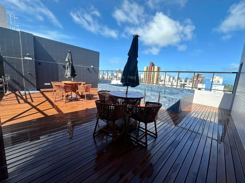 Excelente Flat em Intermares pronto para rentabilizar com Lazer e Elevador