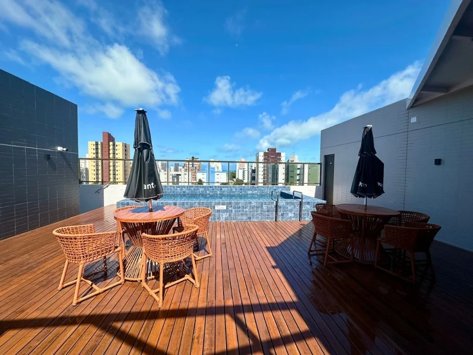Excelente Flat em Intermares pronto para rentabilizar com Lazer e Elevador