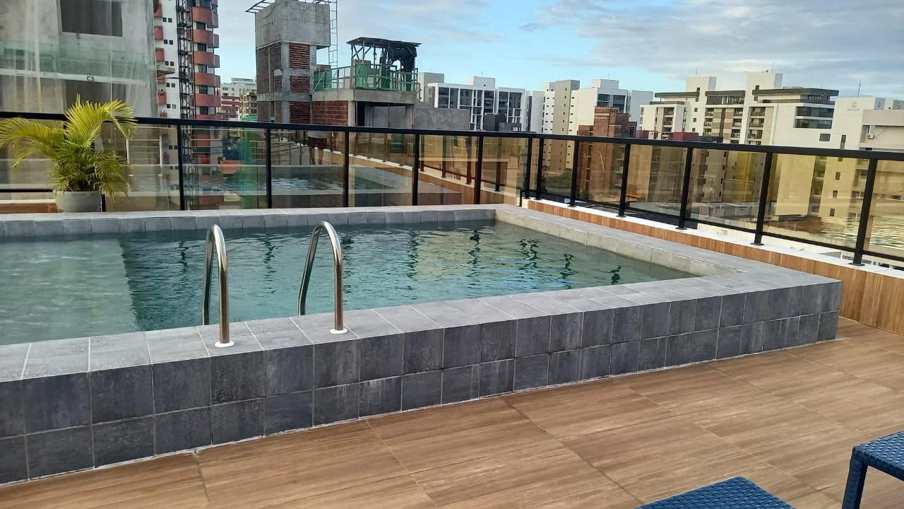 Flat Mobiliado em Intermares, Elevador e Lazer