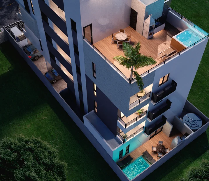 Últimas Unidades no Miramar com 2 Quartos sendo 1 Suíte, Opção de Cobertura, Elevador e Piscina
