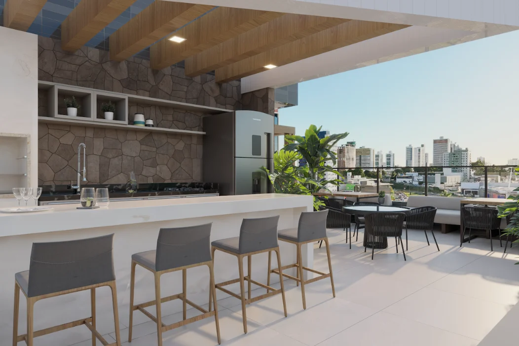 Lançamento no Jardim Luna/Brisamar de 1, 2 ou 3 Quartos, Elevador e Lazer