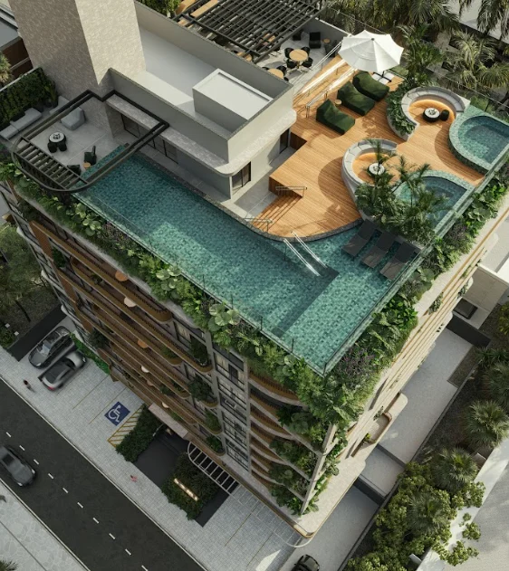Lançamento no Cabo Branco de 1 ou 2 Quartos, Elevador e Lazer, Próximo ao Mar
