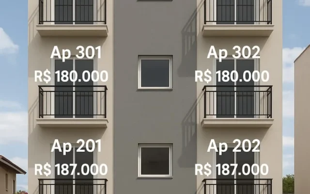 Apartamento no Muçumagro/Valentina com 2 Quartos