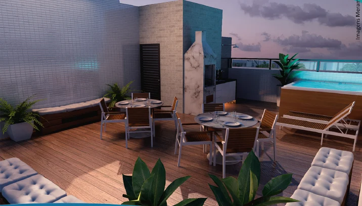 Últimas Unidades no Miramar com 2 Quartos sendo 1 Suíte, Opção de Cobertura, Elevador e Piscina
