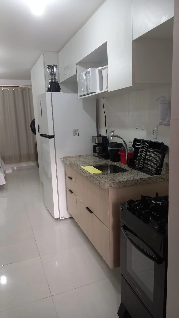 Flat Mobiliado em Intermares, Elevador e Lazer