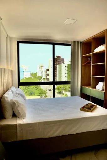 Excelente Flat em Intermares pronto para rentabilizar com Lazer e Elevador