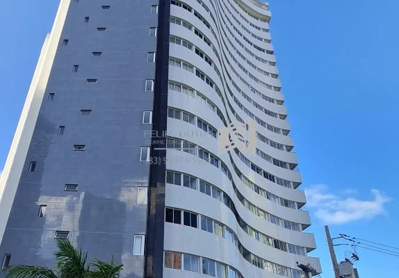 Apartamento no Miramar 2 Quartos, Elevador e Lazer 