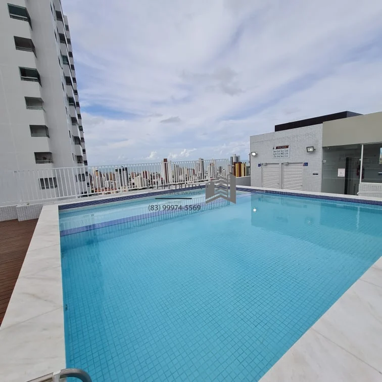 Apartamento no Miramar 2 Quartos, Elevador e Lazer 