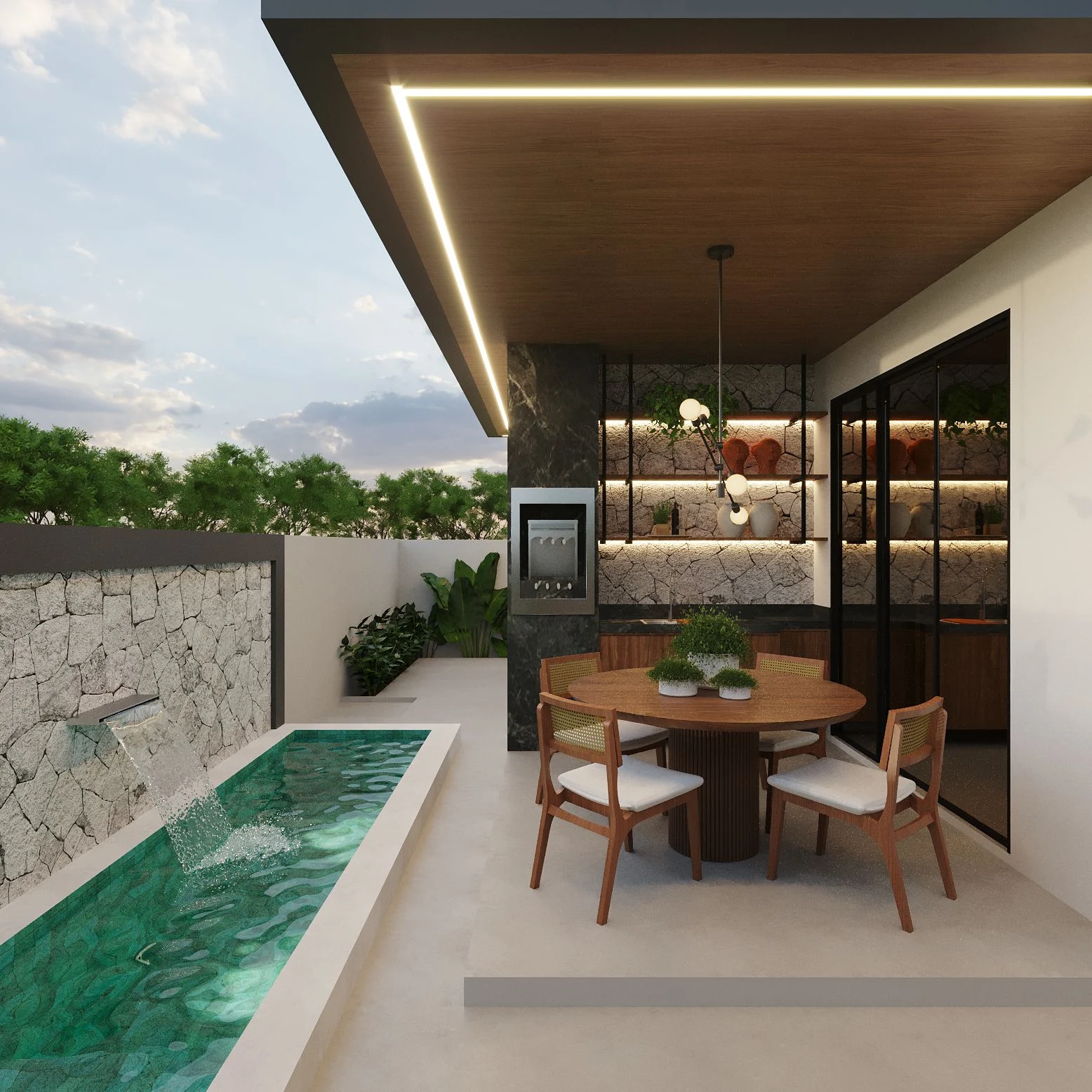 Casa em Condomínio Fechado com 3 Quartos sendo 1 Suíte Master, Piscina e Lazer Completo