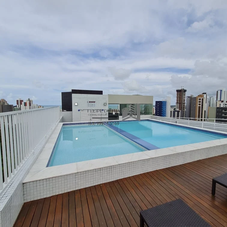 Apartamento no Miramar 2 Quartos, Elevador e Lazer 