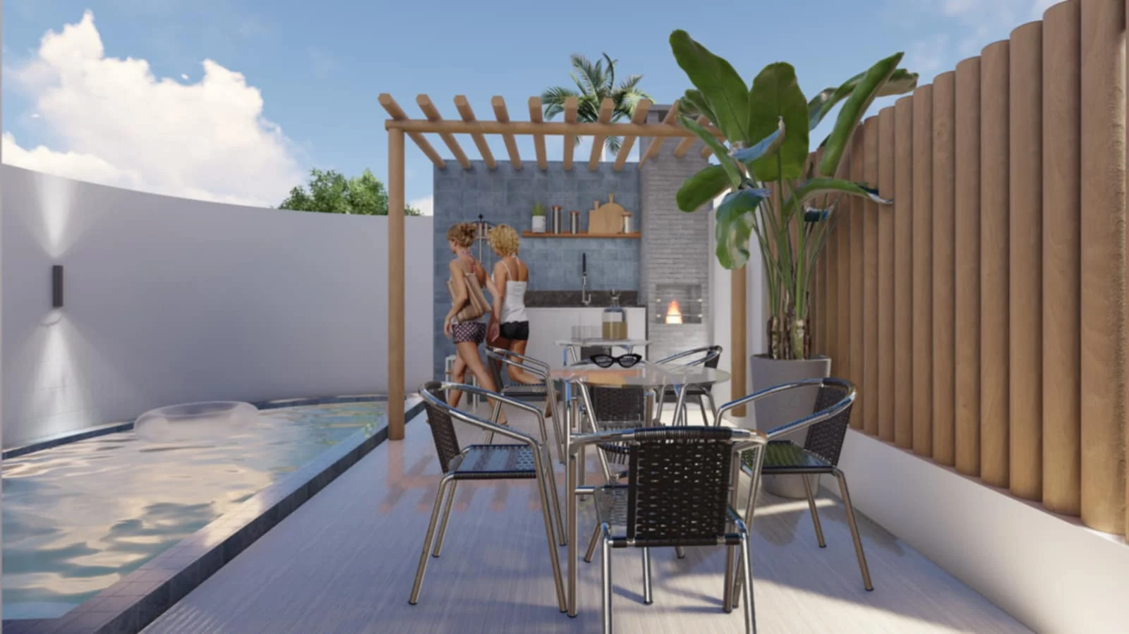 Apartamento em Carapibus com 1 ou 2 Quartos e Piscina, Opções de Térreo e Cobertura