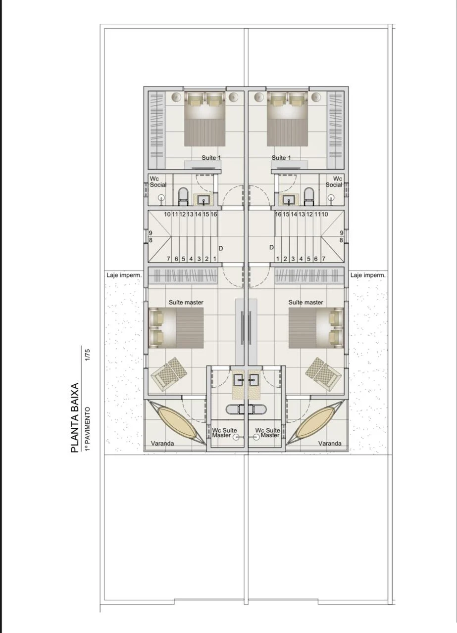 Excelente Casa Duplex no José Américo 3 Quartos sendo 2 Suítes, Piscina
