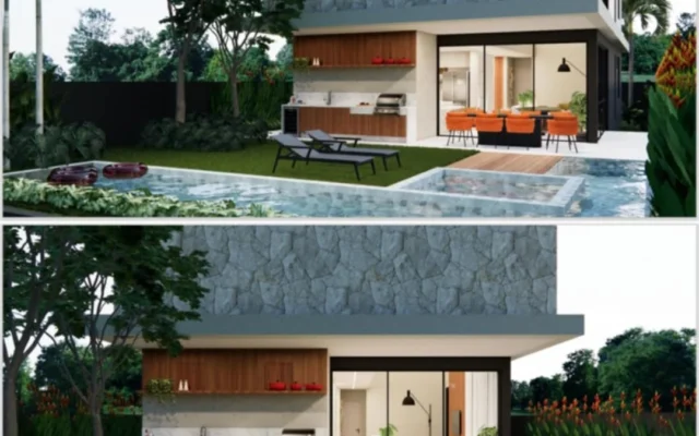 Casa solta no Portal do Sol/Quadramares com 5 Suítes e Piscina
