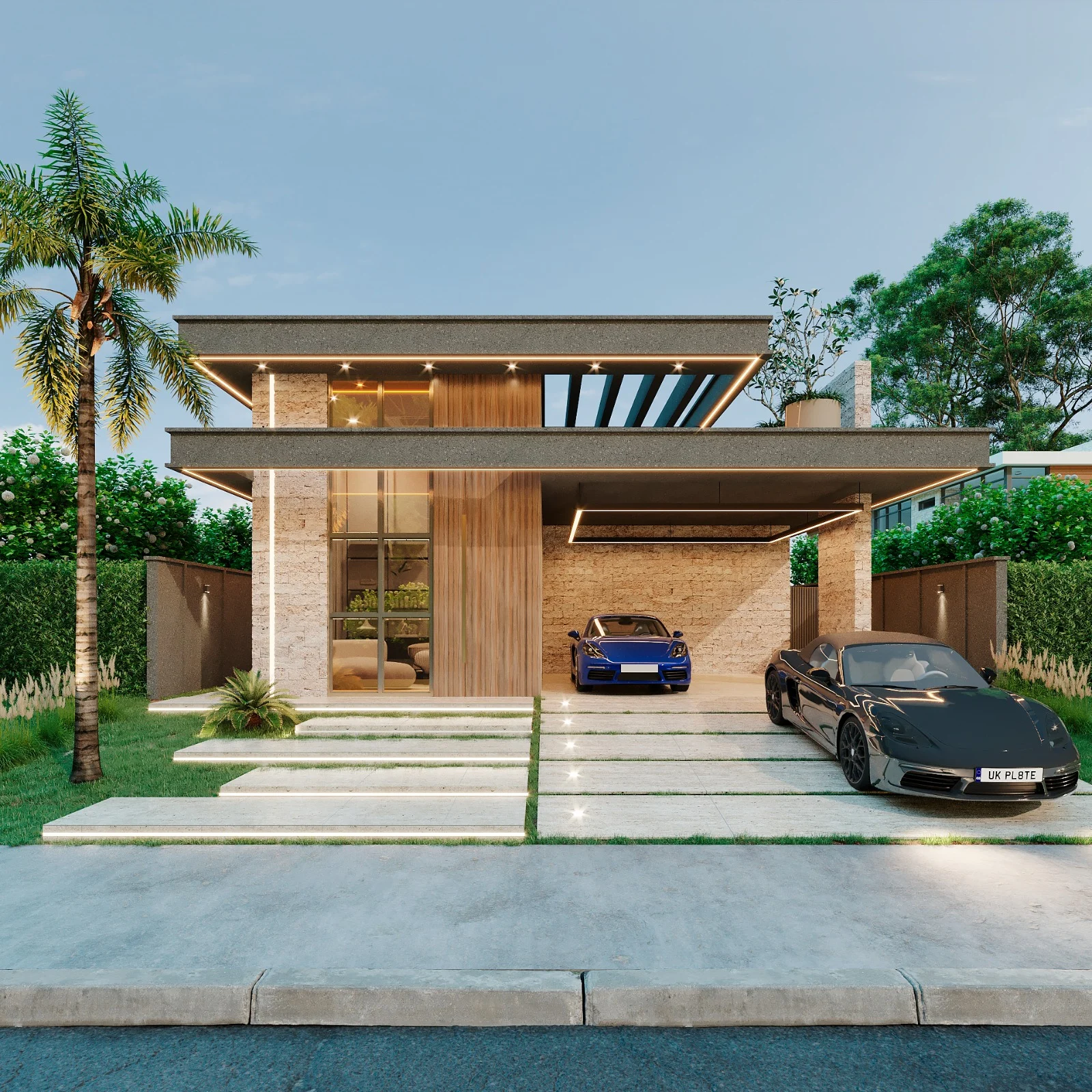 Excelente Casa em Condomínio Fechado nos Bancários com 3 Suítes + DCE, Piscina e Lazer