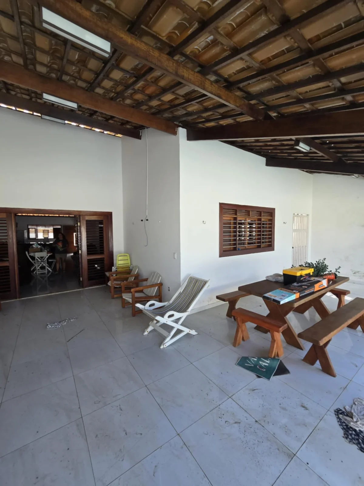 Excelente Casa Mobiliada em Lucena/Pontinha com 3 Quartos com Piscina, 100m do mar