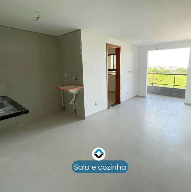 Última Unidade no Água Fria/Bancários 2 Quartos sendo 1 Suíte, Elevador e Lazer