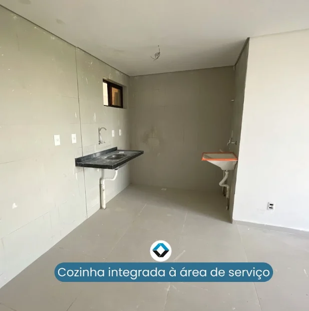 Última Unidade no Água Fria/Bancários 2 Quartos sendo 1 Suíte, Elevador e Lazer