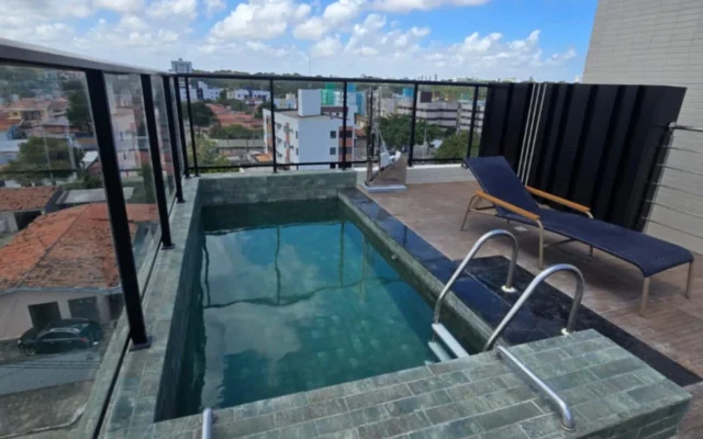 Apartamento Novo com 2 Quartos sendo 1 Suíte nos Bancários, Elevador e Lazer