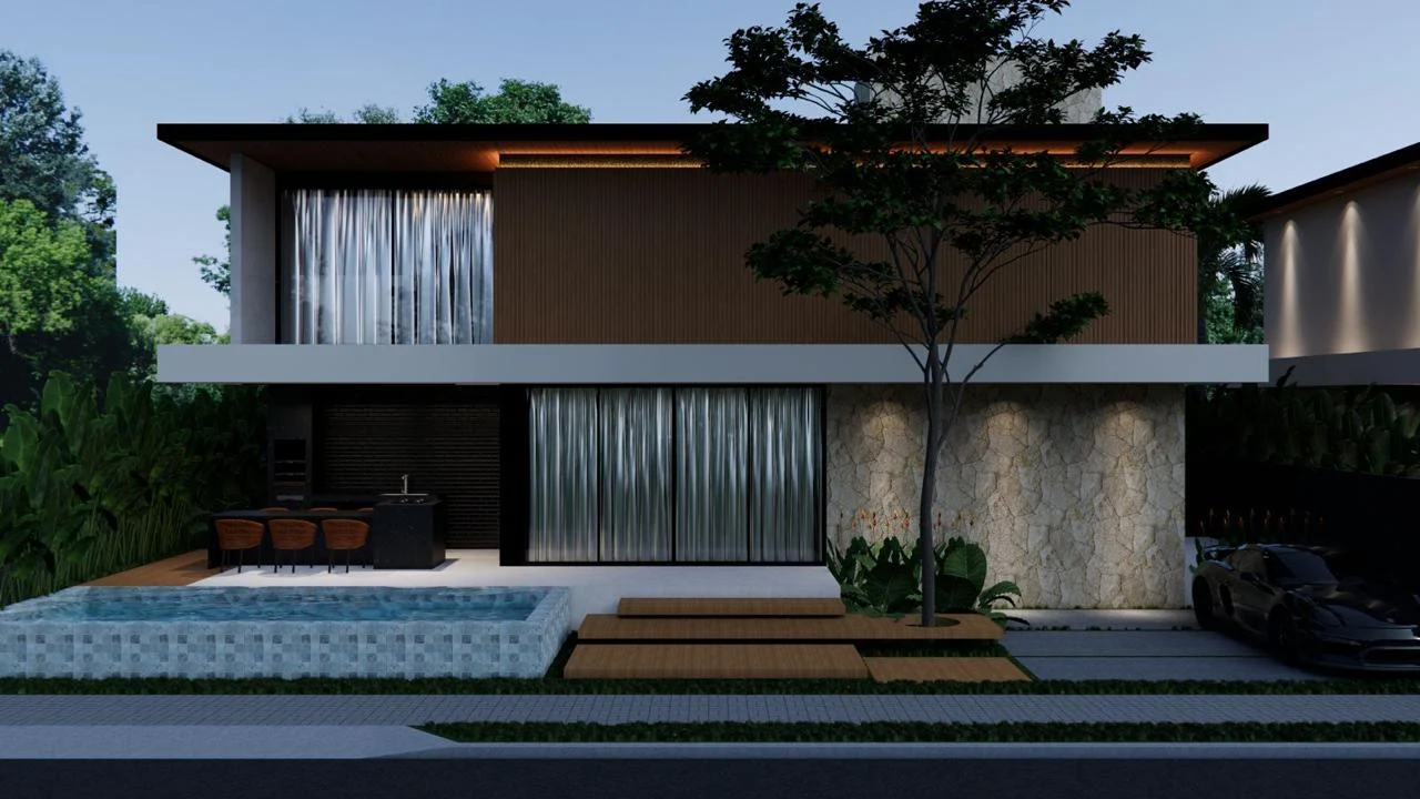 Casa solta no Portal do Sol/Quadramares com 4 Suítes sendo 2 Master e Piscina
