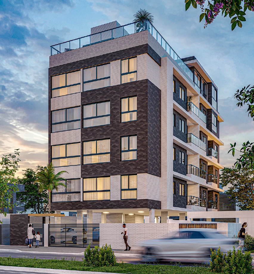 Lançamento em Intermares de Studio, 1 ou 2 Quartos, Elevador e Lazer Completo