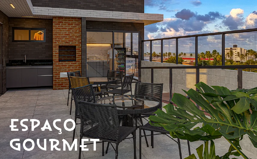 Lançamento em Intermares de Studio, 1 ou 2 Quartos, Elevador e Lazer Completo