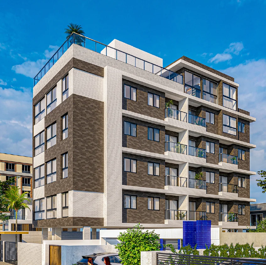 Lançamento em Intermares de Studio, 1 ou 2 Quartos, Elevador e Lazer Completo