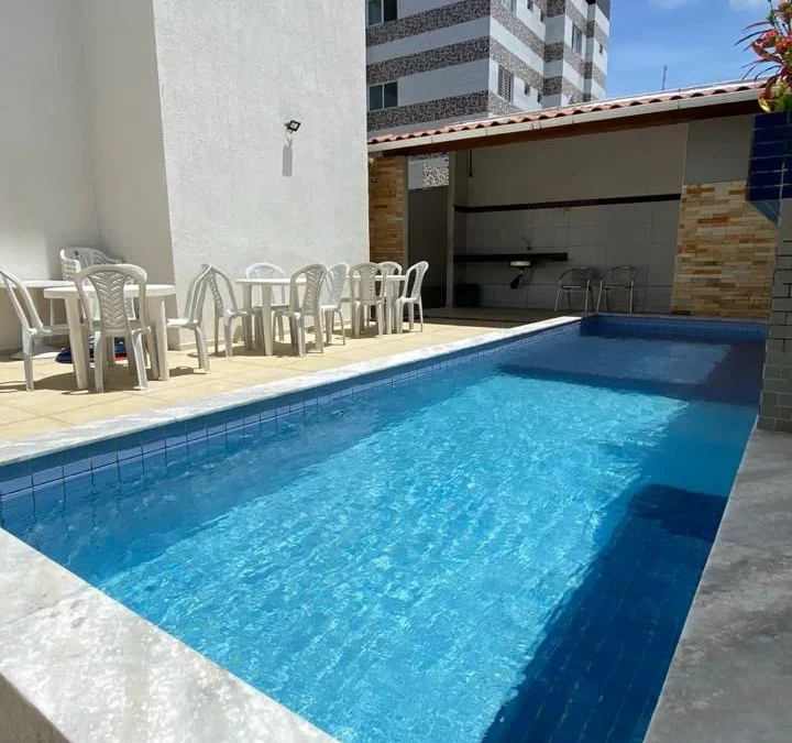 Apartamento no Muçumagro/Valentina com 2 Quartos com Piscina