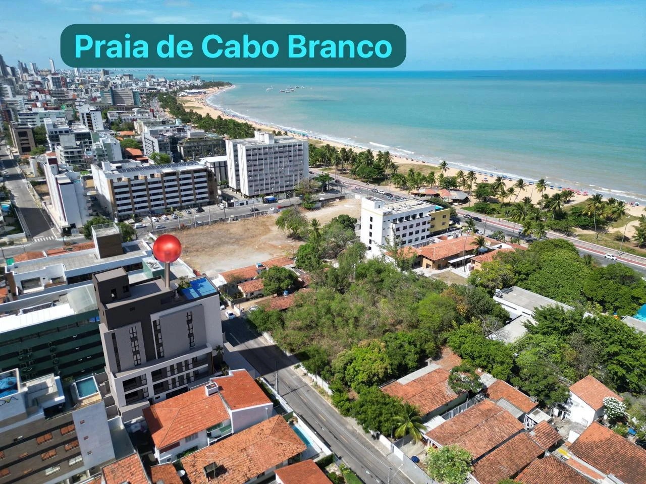 Últimas Unidades de Flat no Cabo Branco, Elevador e Lazer