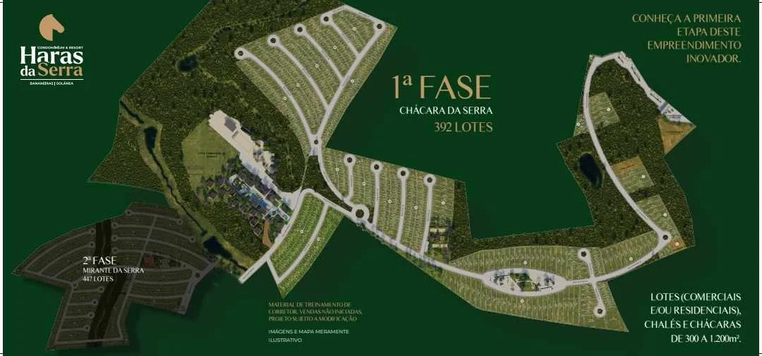 Lotes no Mirantes da Serra em Bananeiras/Solânea, 300 a 967m² com Lazer Completo