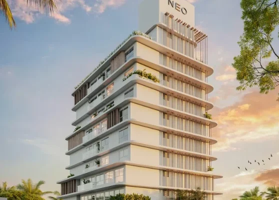 Lançamento no Cabo Branco de Flat com Elevador e Lazer