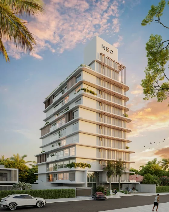 Lançamento no Cabo Branco de Flat com Elevador e Lazer