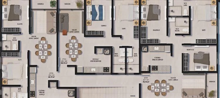 Apartamento no Bairro dos Estados/Pedro Gondim 2 Quartos sendo 1 Suíte, Próximo a Vila Olímpica