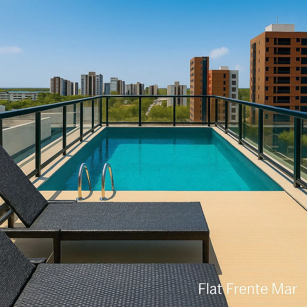 ALUGO Flat Mobiliado em Intermares com Elevador e Piscina R$ 2.780,00*