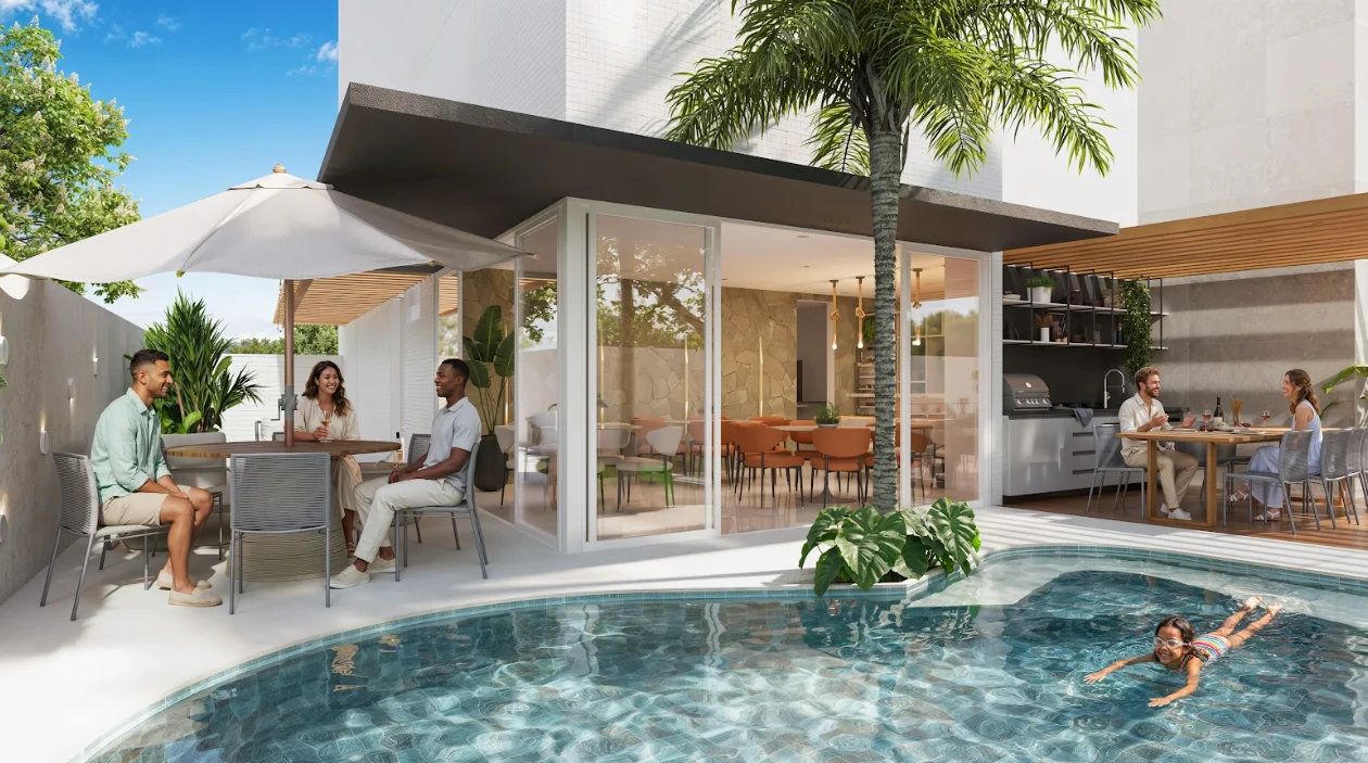 Lançamento em Formosa/Cabedelo de Flat ou 1 Quarto, Elevador e Lazer