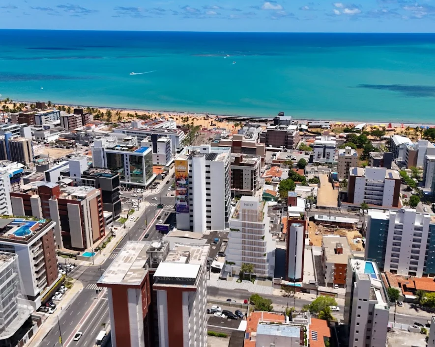 Lançamento no Cabo Branco de Flat com Elevador e Lazer