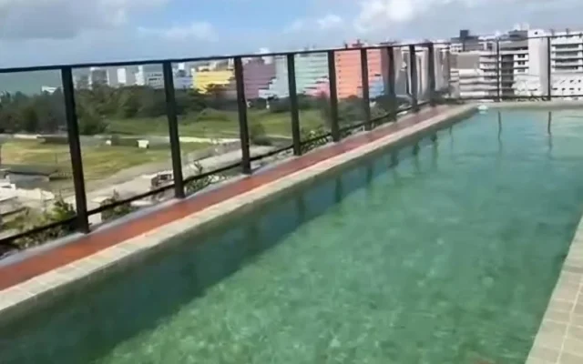 Flat em Ponta de Campina com Elevador e Lazer