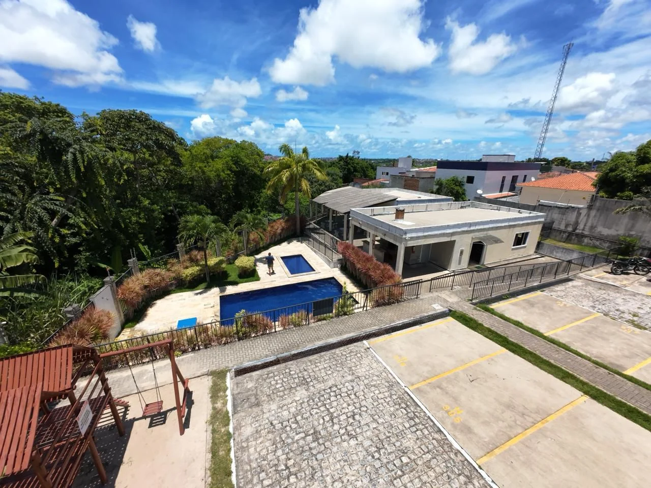 Apartamento no Geisel/Cuia com 2 Quartos, Piscina, Salão de Festas e Portaria