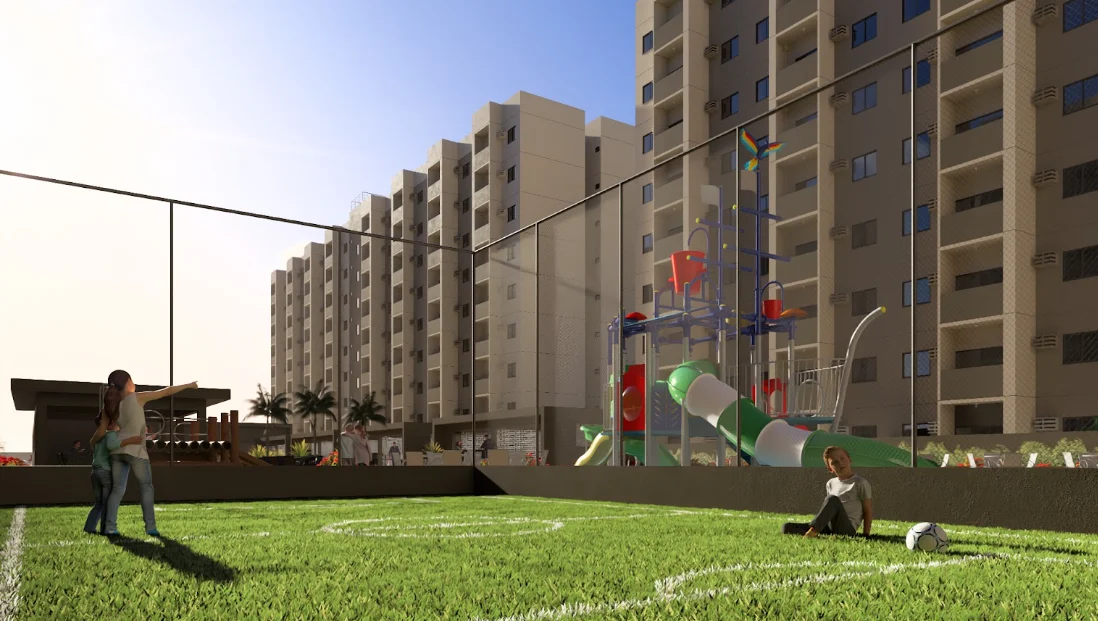 Excelente Lançamento no Novo Geisel com 2 Quartos sendo 1 Suíte, Elevador e Lazer Completo