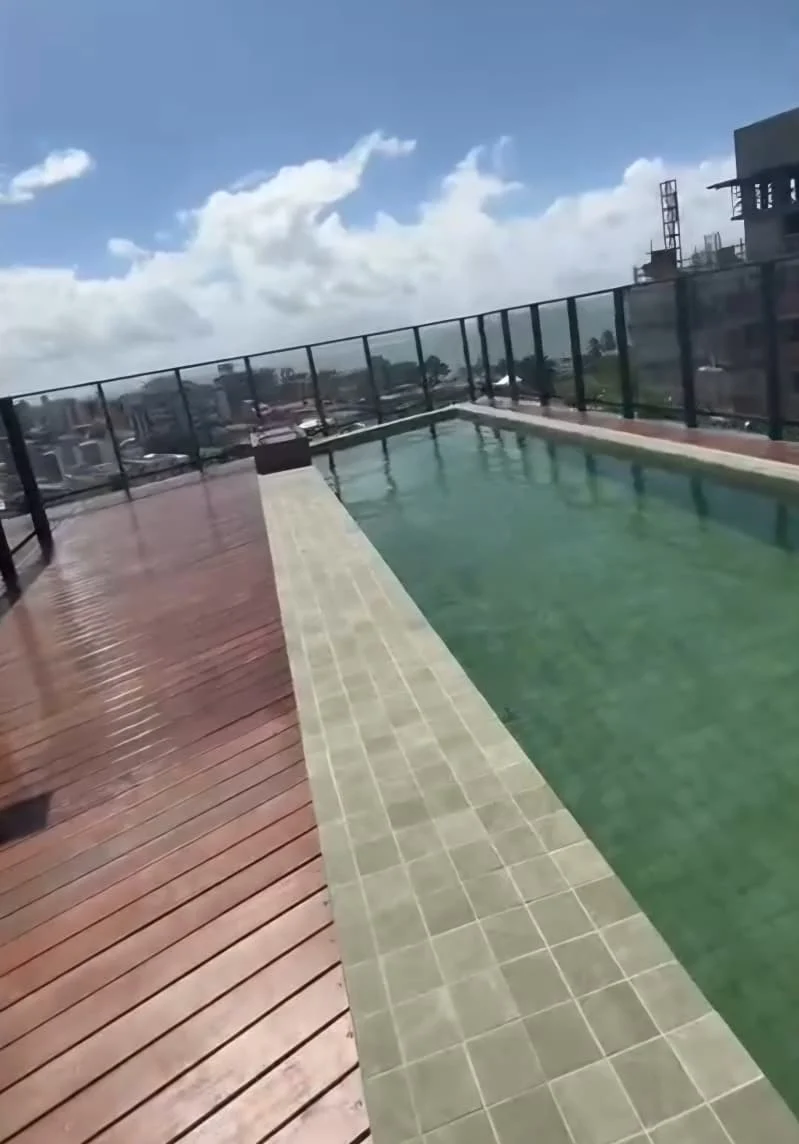 Flat em Ponta de Campina com Elevador e Lazer