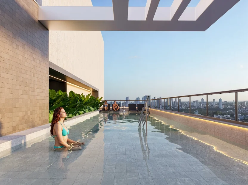Excelente Lançamento no Aeroclube/Bessa com 2 ou 3 Quartos, Elevador e Lazer Completo