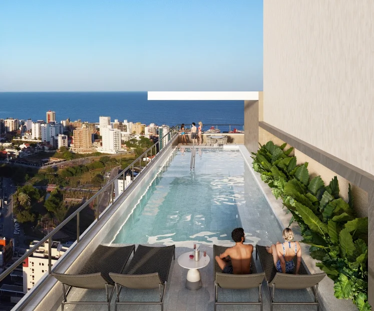 Excelente Lançamento no Aeroclube/Bessa com 2 ou 3 Quartos, Elevador e Lazer Completo