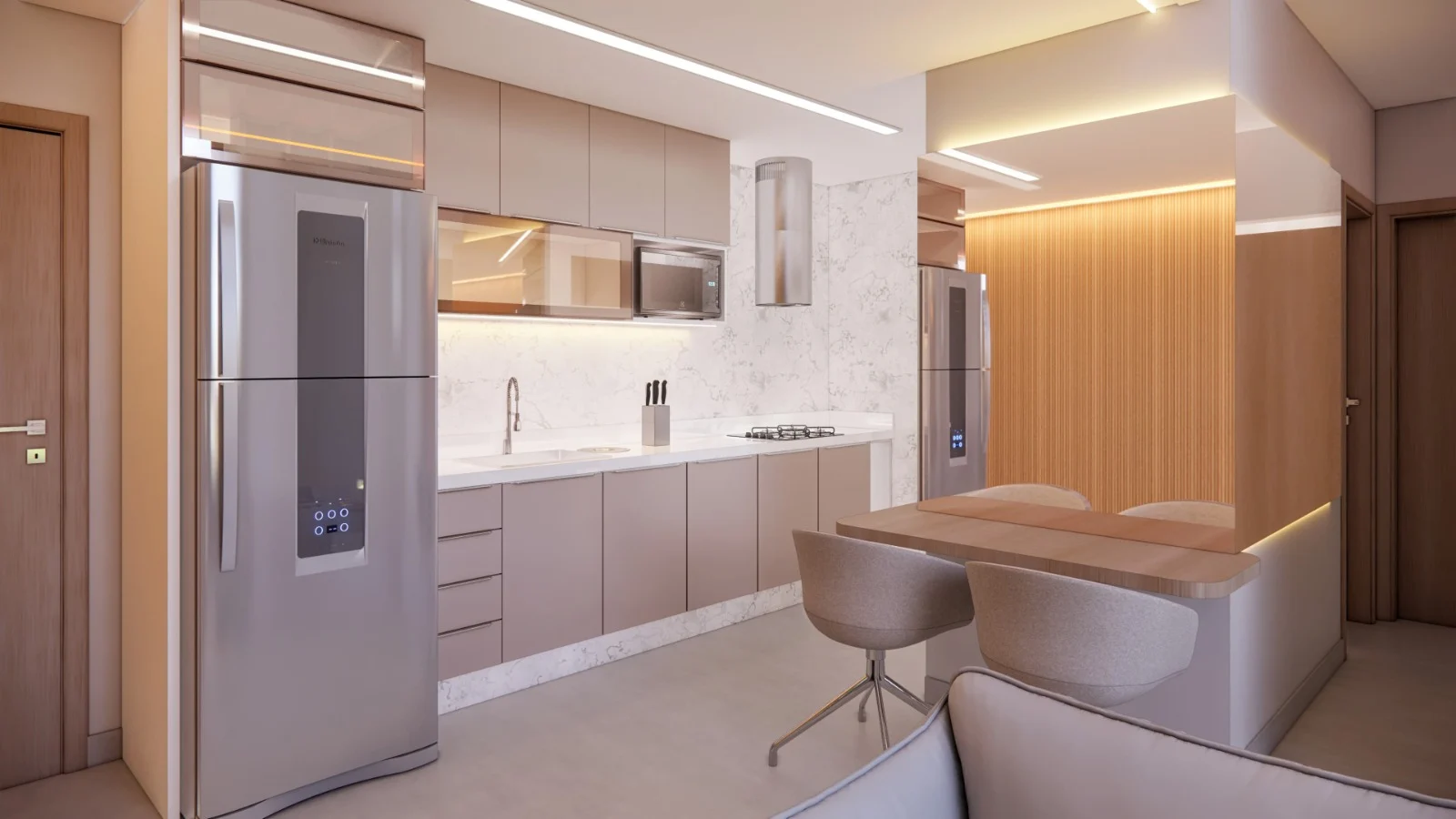 Lançamento nos Bancários 1, 2 ou 3 Quartos com Elevador, Opção de Térreo com Área e Cobertura