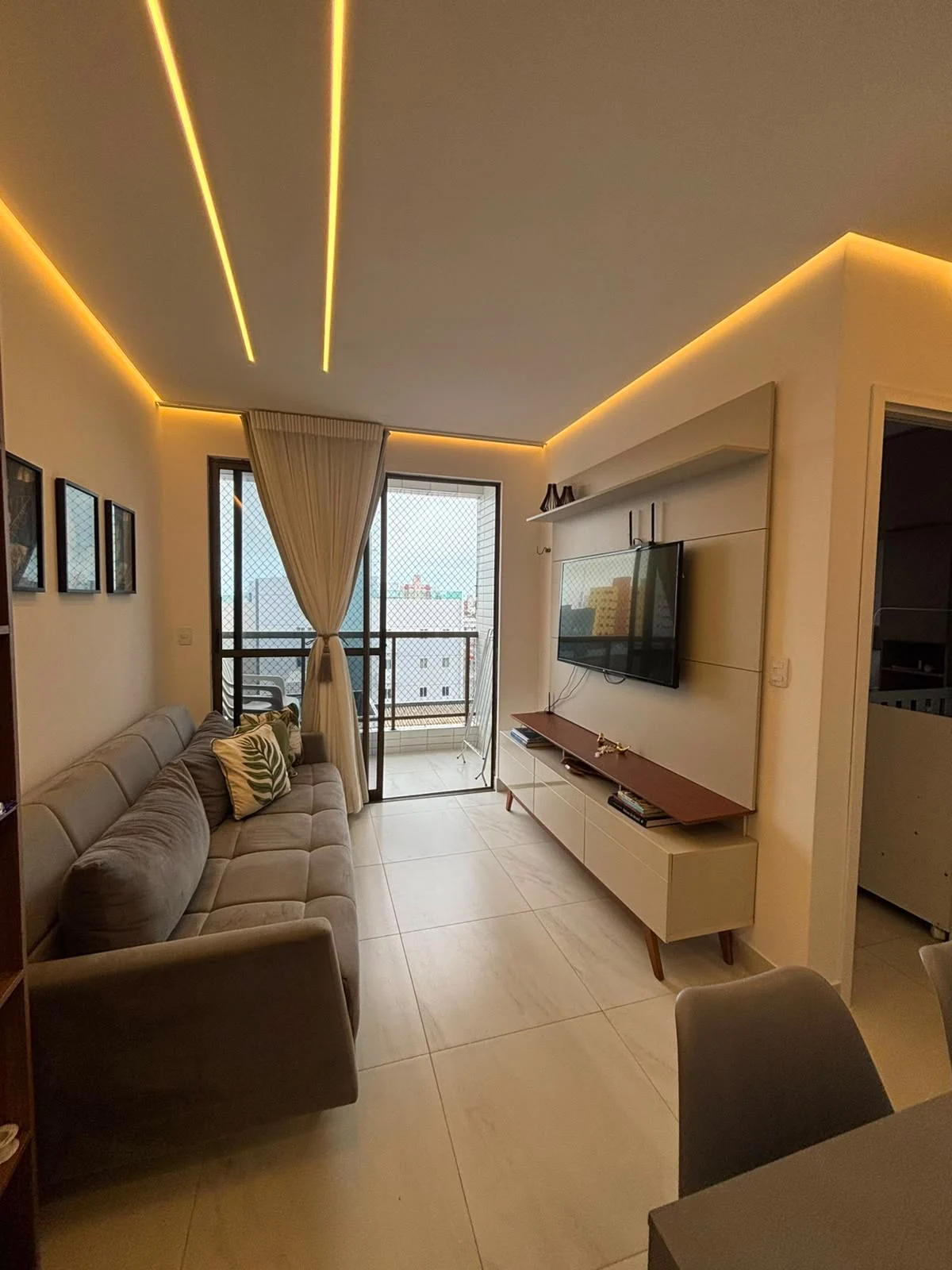 Apartamento Mobiliado no Bessa 1 Quarto, Elevador e Lazer
