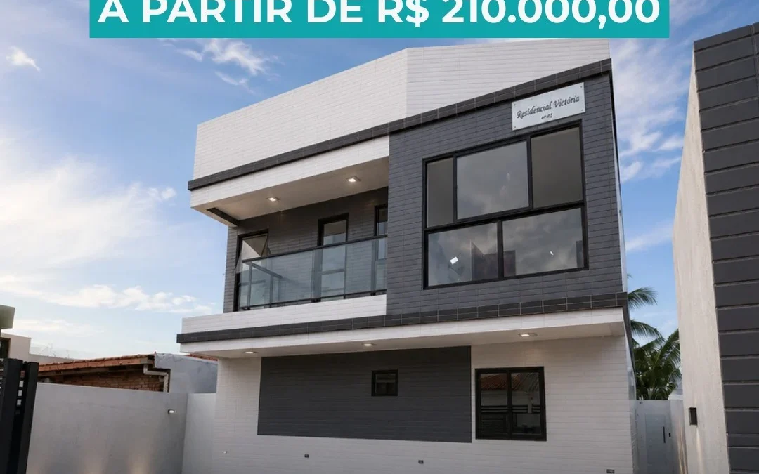 Apartamento no Cidade Verde/Mangabeira com 2 Quartos sendo 1 Suíte, Opção de Térreo