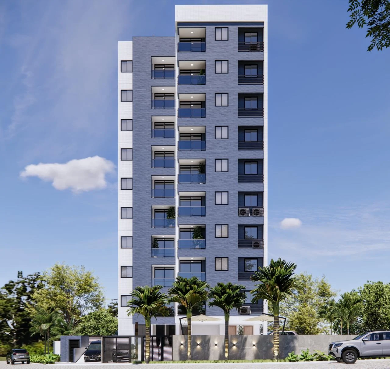 Lançamento nos Bancários com 2 Quartos sendo 1 Suíte, Elevador e Lazer, Próximo as 3 Ruas