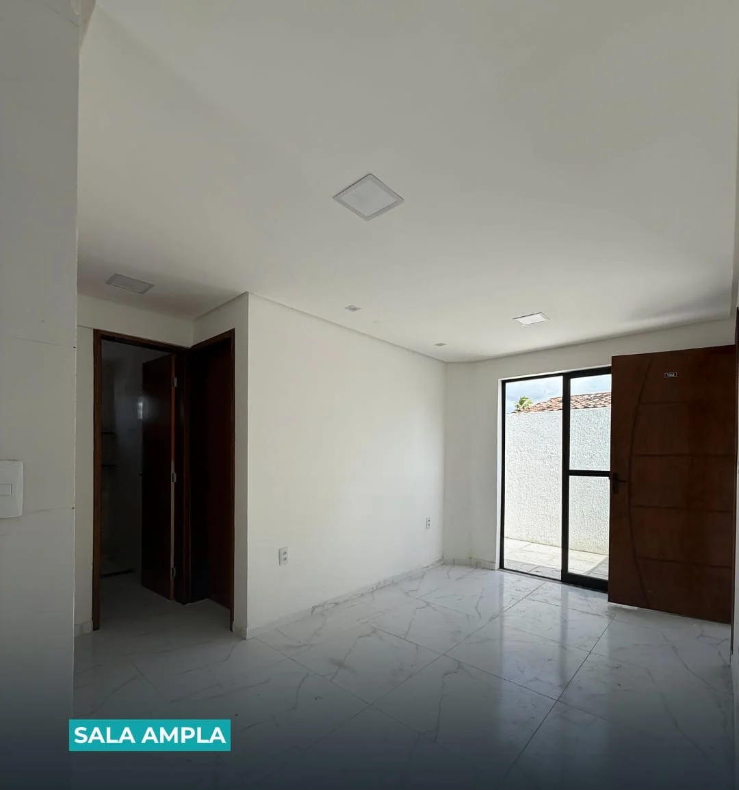 Apartamento no Cidade Verde/Mangabeira com 2 Quartos sendo 1 Suíte, Opção de Térreo
